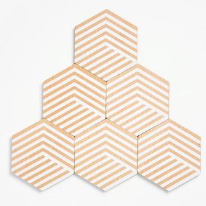 Areaware Bower Studios Table Tiles Coasters - Optic